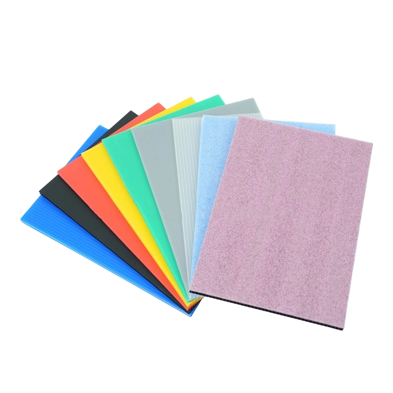Anti-scratch Soft Felt Laminated PP Hollow Board