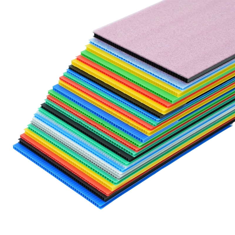 Heavy Duty Twinwall Corrugated Plastic Board for Logistics Packaging