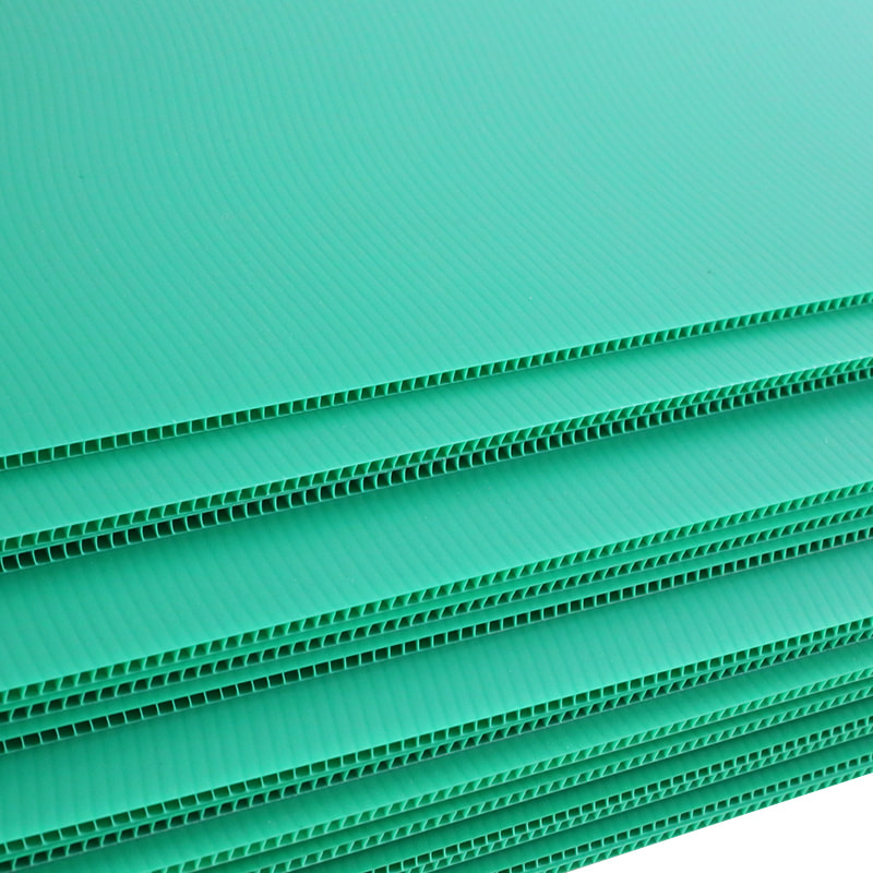 Shock Resistant Corrugated Plastic Board for Automotive Parts Packing