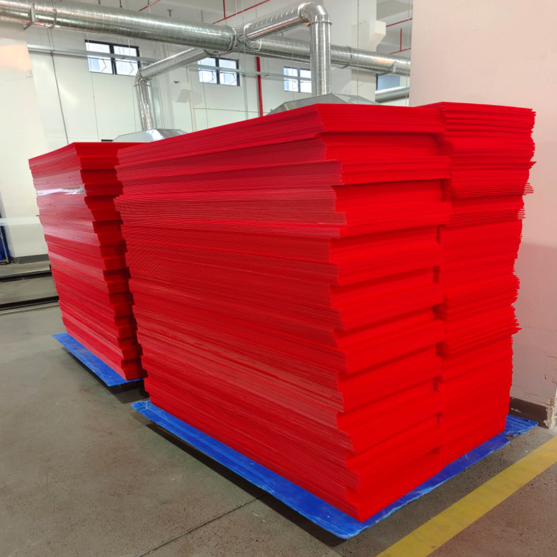 Shock Resistant Corrugated Plastic Board for Automotive Parts Packing