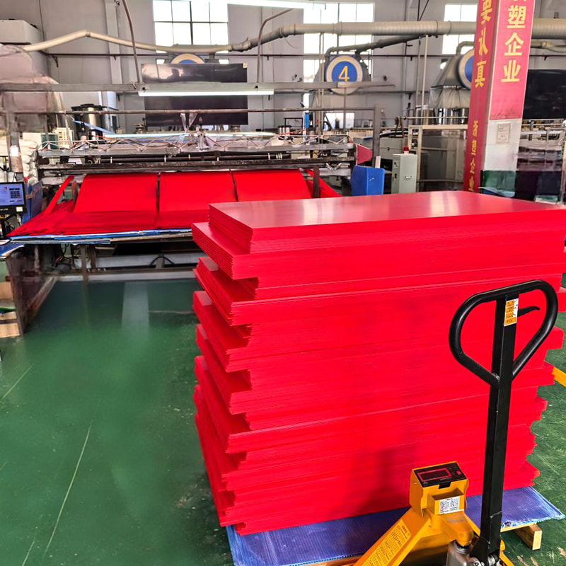 Shock Resistant Corrugated Plastic Board for Automotive Parts Packing