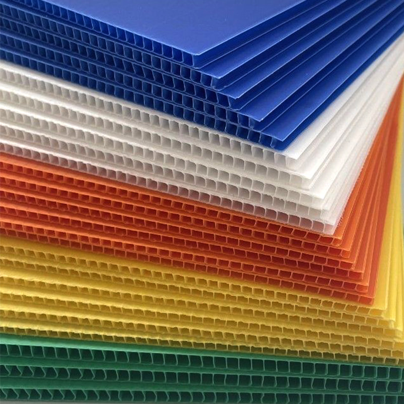 Weather Resistant PP Hollow Corrugated Board