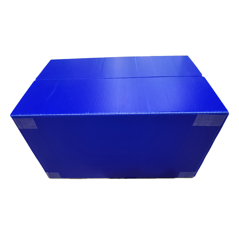 Velcro Closure PP Corrugated Plastic Storage Box with Hand Hole
