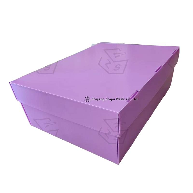 Anti-static PP Corrugated Plastic Top Bottom Cover Box