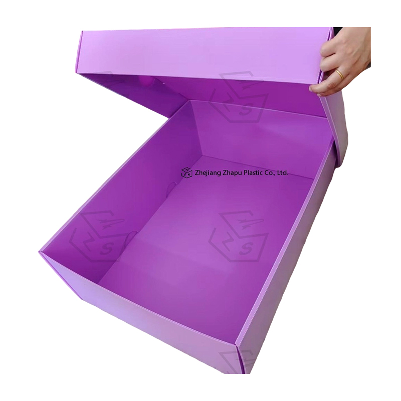 Anti-static PP Corrugated Plastic Top Bottom Cover Box