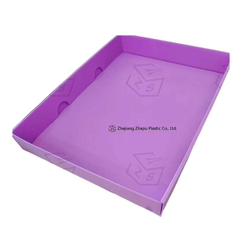 Anti-static PP Corrugated Plastic Top Bottom Cover Box