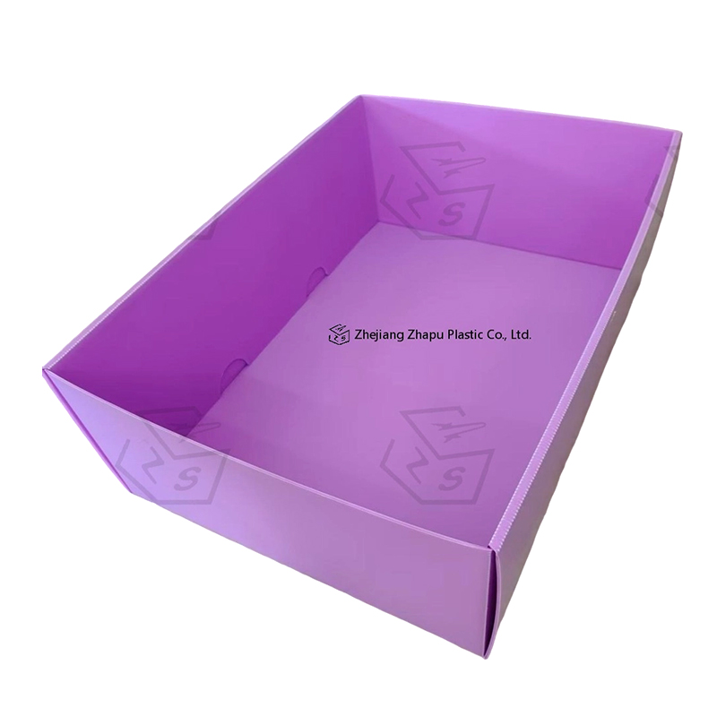 Anti-static PP Corrugated Plastic Top Bottom Cover Box
