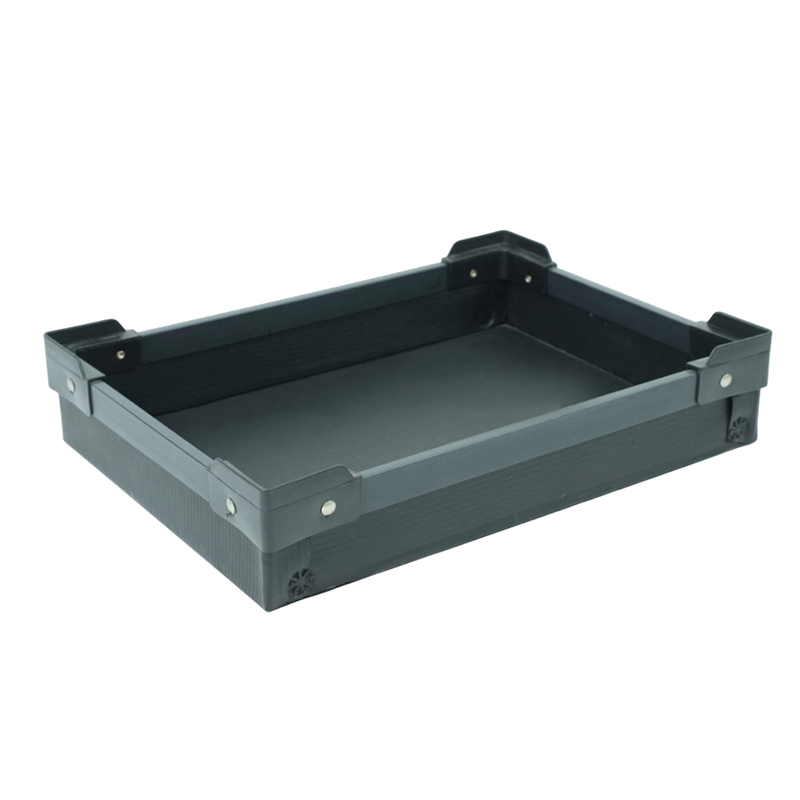 Antistatic Corrugated Plastic Nesting Tray for Electronic Parts Storage