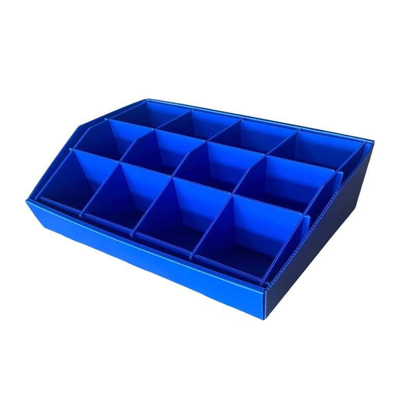 Divided Coroplast PP Hollow Board Hardware Sorting Box
