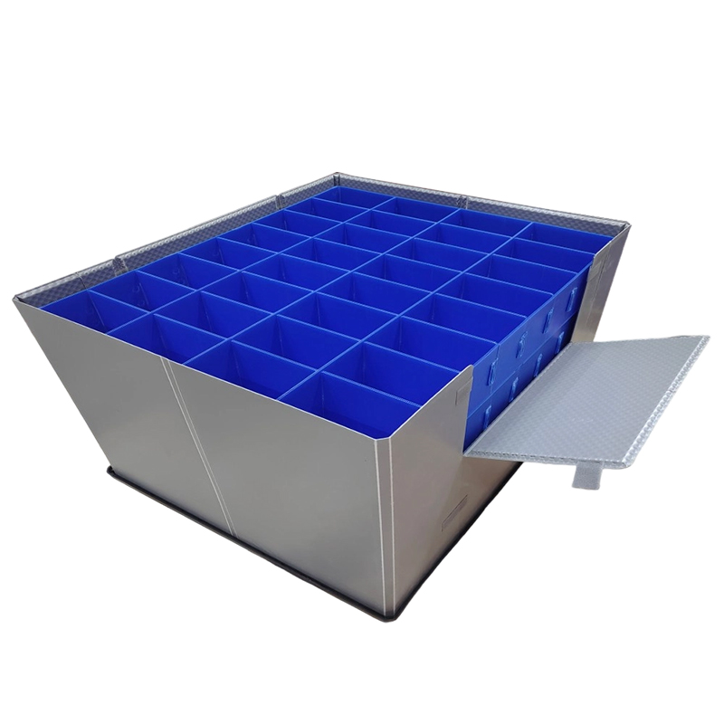 Divided Coroplast PP Hollow Board Hardware Sorting Box