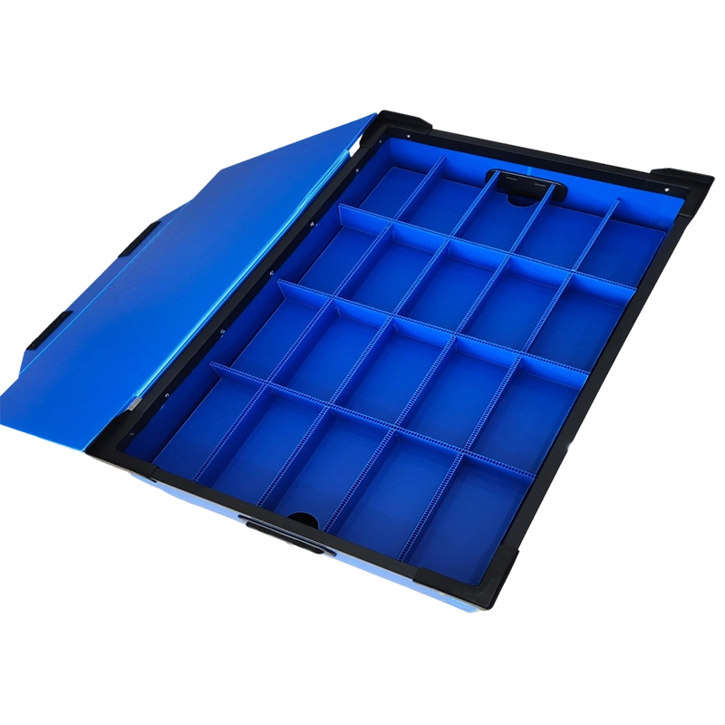 Divided Coroplast PP Hollow Board Hardware Sorting Box
