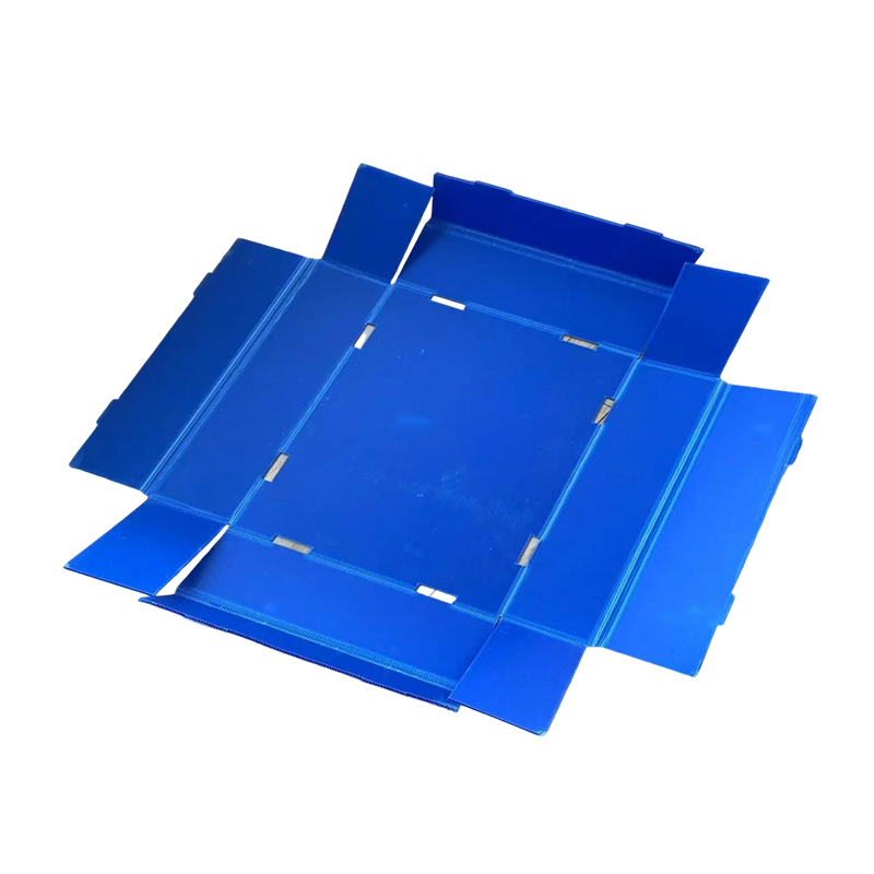 Dust Resistant Foldable Corrugated Plastic Top and Bottom Cover Box