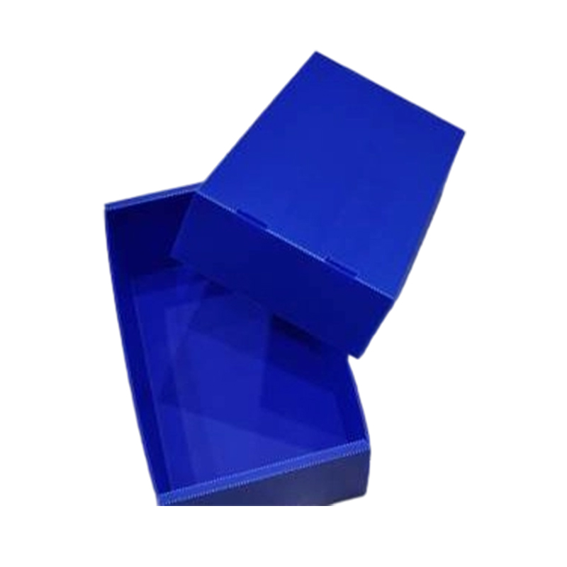 Dust Resistant Foldable Corrugated Plastic Top and Bottom Cover Box