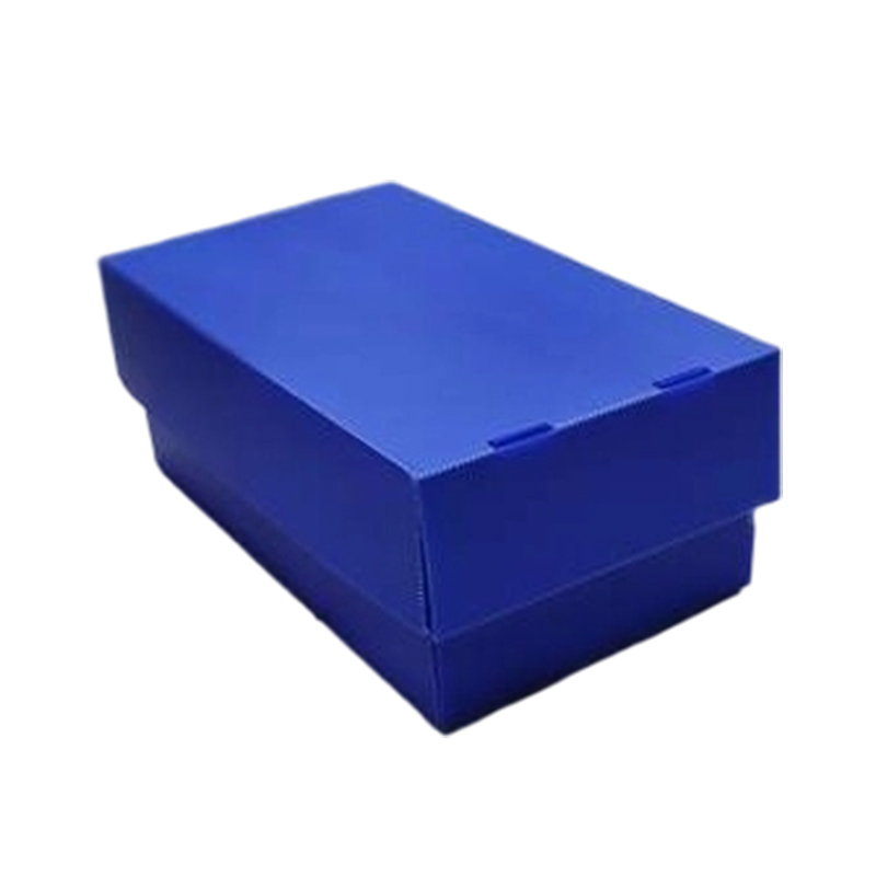 Dust Resistant Foldable Corrugated Plastic Top and Bottom Cover Box