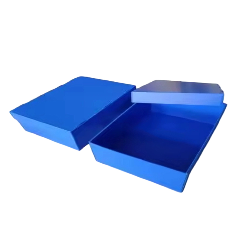 Dust Resistant Foldable Corrugated Plastic Top and Bottom Cover Box