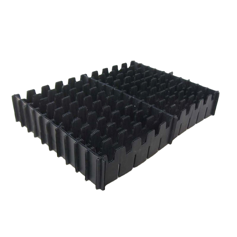 ESD Compartmentalized PP Hollow Board Container with Grid Divider