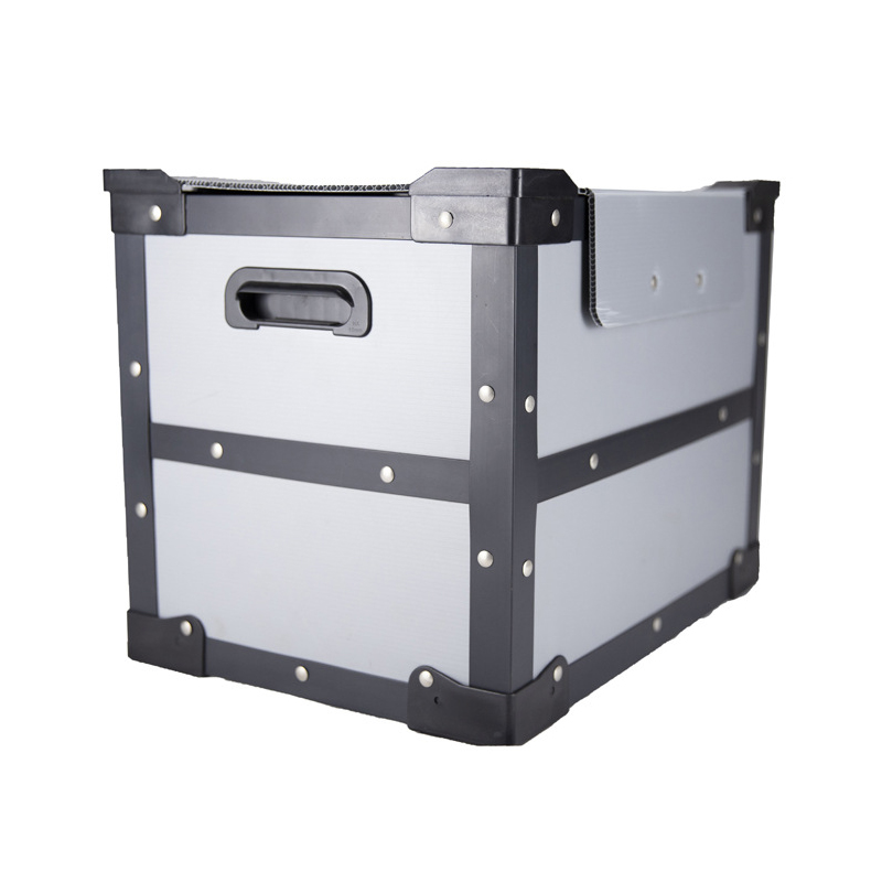 Heavy Duty Corrugated Plastic Nesting Tote Box