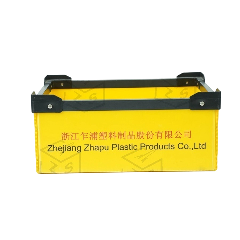 Reinforced Framed Corrugated Plastic Nesting Tote Box