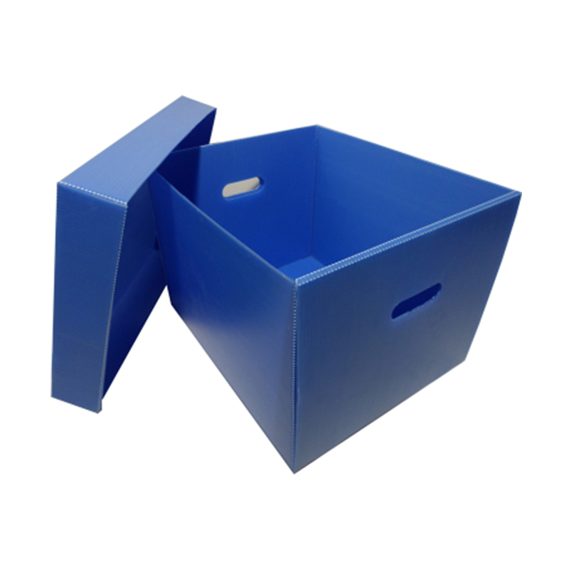 Reusable Corrugated Plastic Top and Bottom Cover Box