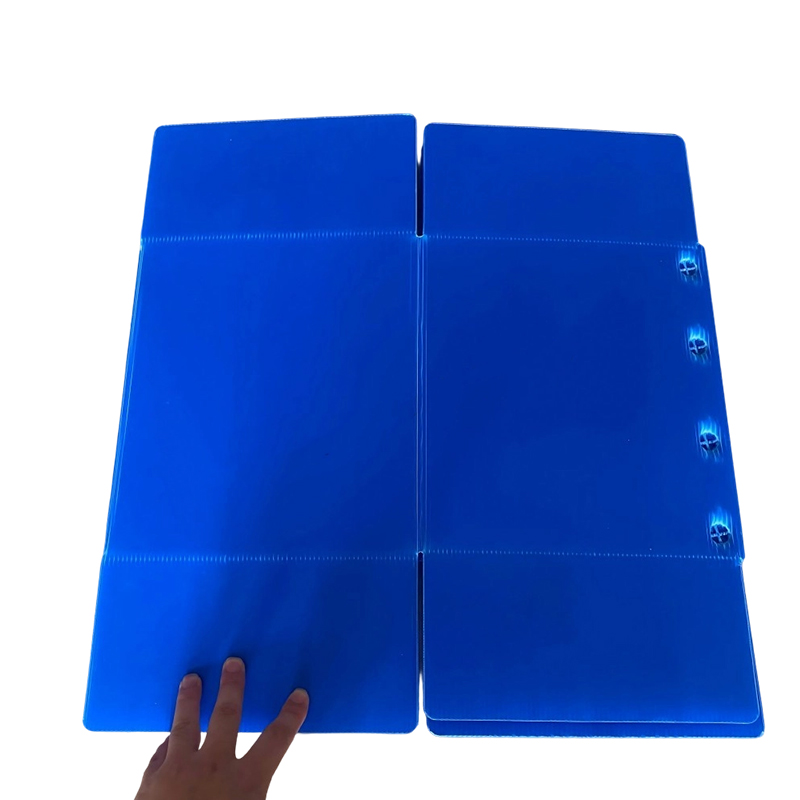 Square Stackable PP Corrugated Plastic Storage Bin