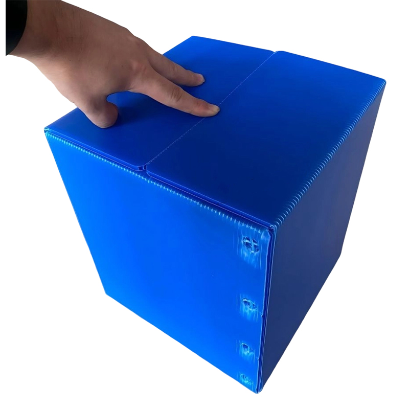 Square Stackable PP Corrugated Plastic Storage Bin