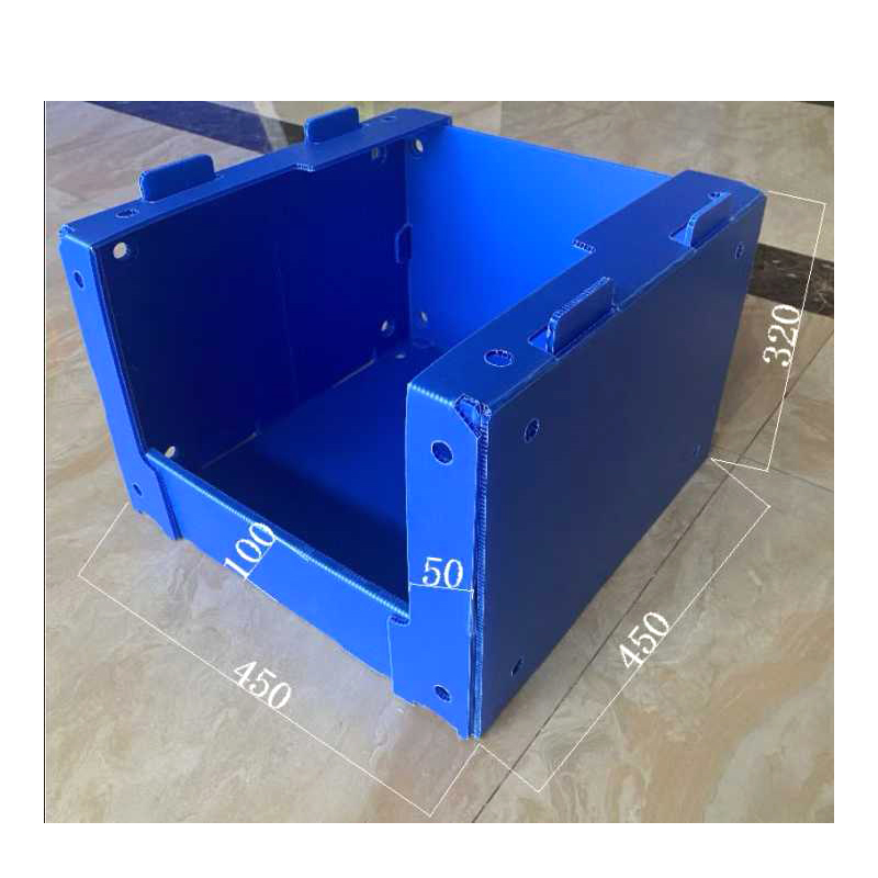 Stackable Correx PP Hollow Board Parts Pick Storage Bin