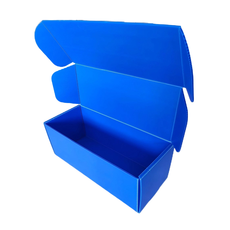Waterproof Foldable PP Corrugated Plastic Tuck Top Mailer Box