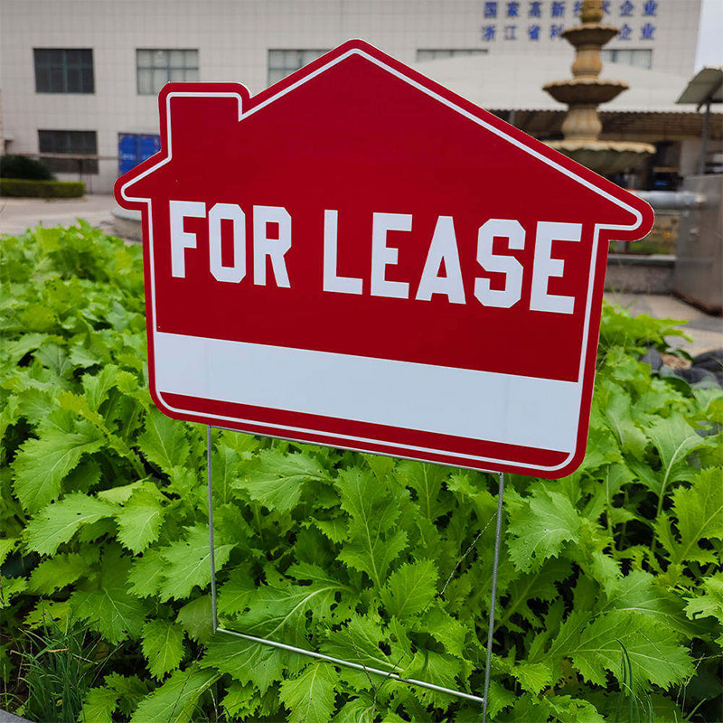 Weather-Resistant Corrugated Plastic Reminder Yard Stake Sign