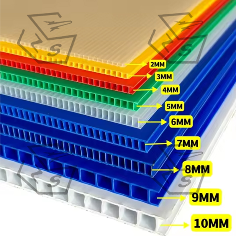 Moisture Proof Slip Resistant PP Coroplast Sheet