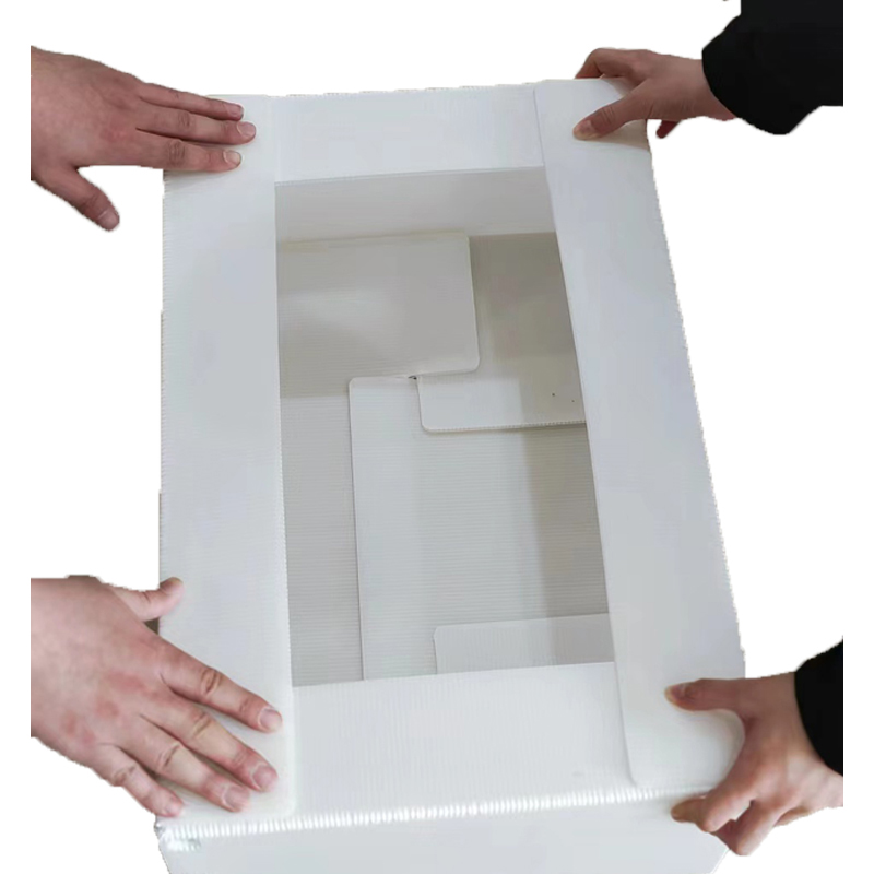 Open Top Stackable Plastic Corrugated Fruit Packing Box