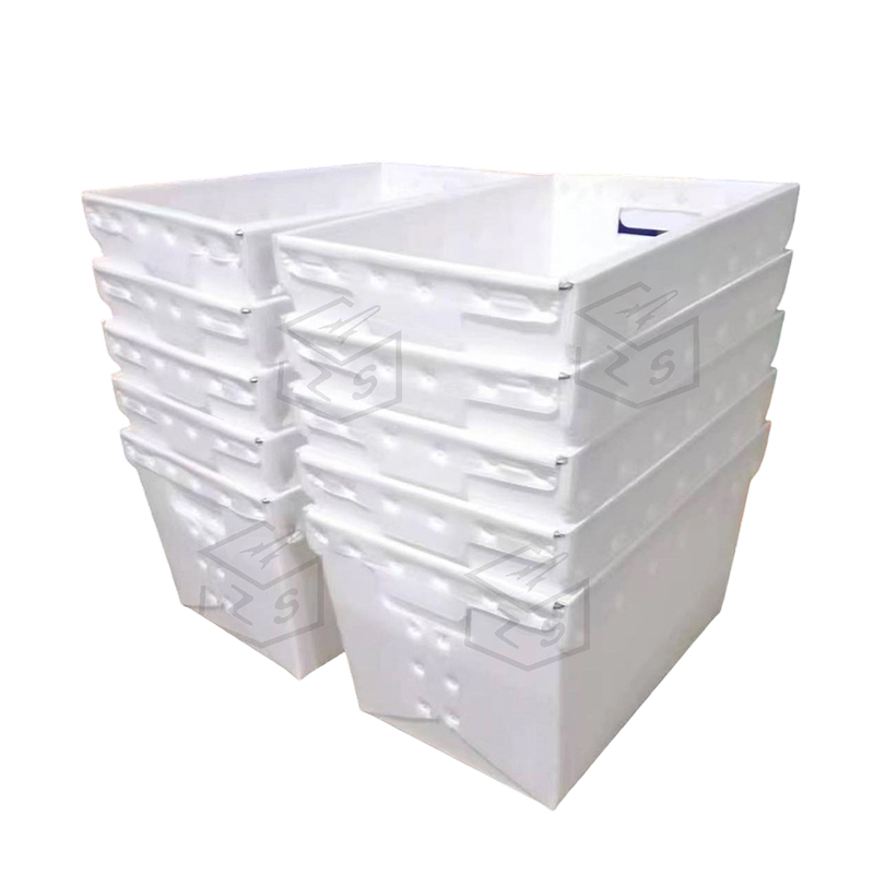 Recyclable Corrugated Plastic Mail Container