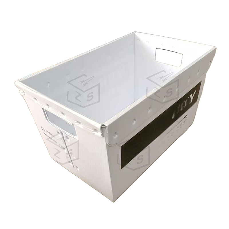Recyclable Corrugated Plastic Mail Container