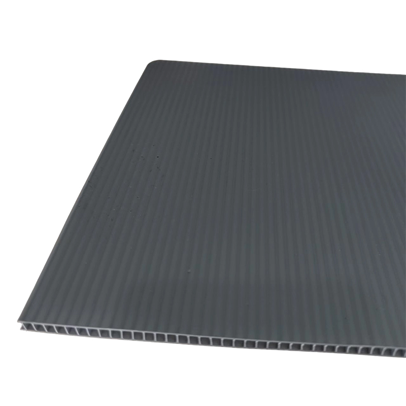 Reusable Waterproof Colored PP Twinwall Corrugated Sheet