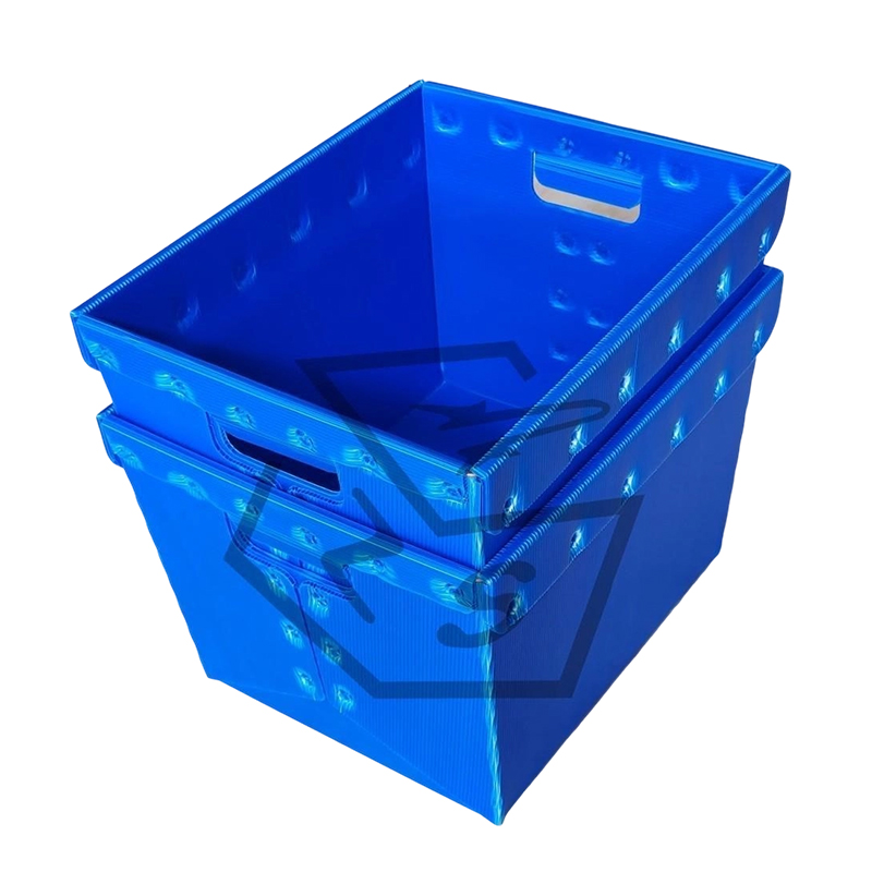 Shock Resistant PP Hollow Sheet Postal Totes