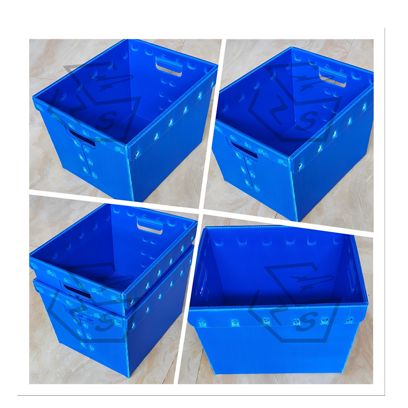 Shock Resistant PP Hollow Sheet Postal Totes