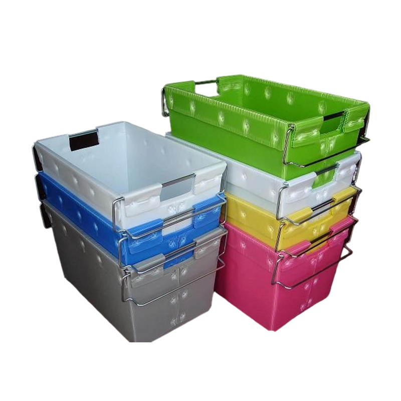 Stackable Corrugated Plastic Mail Totes