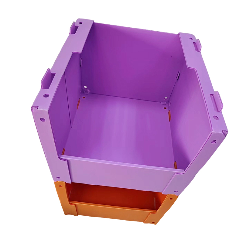Stackable Open Front Correx Picking Bins