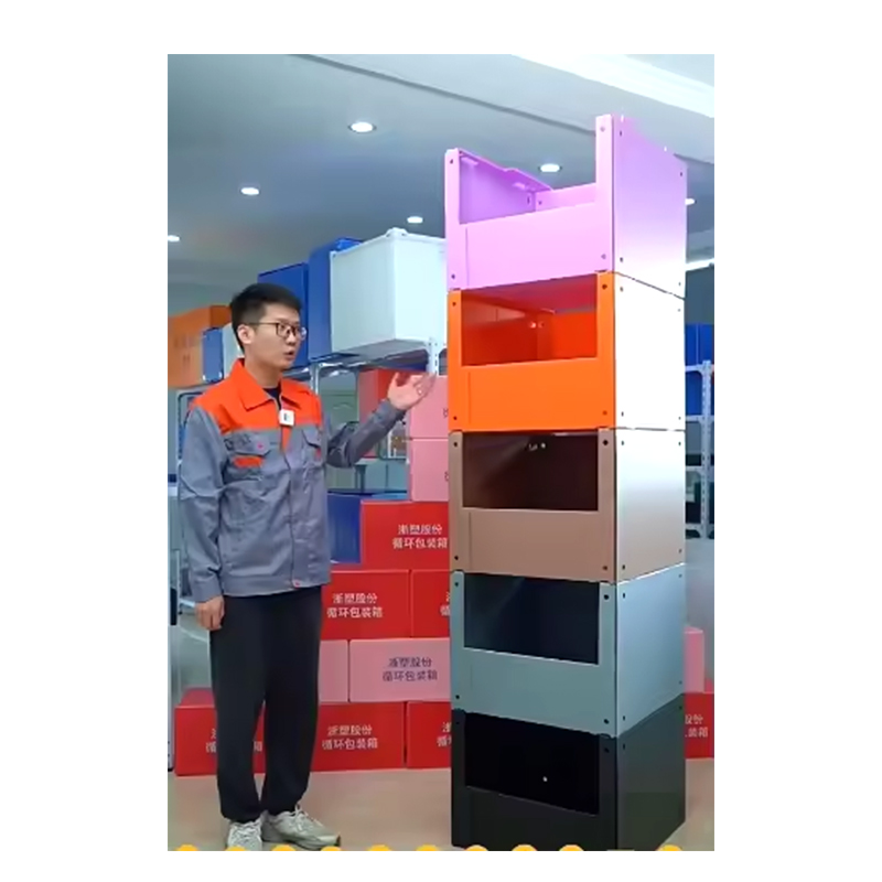 Stackable Open Front Correx Picking Bins