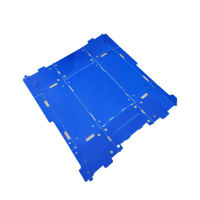Stackable PP Corrugated Plastic Parts Pick Bin with Side Holes