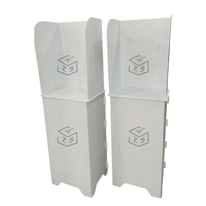 Waterproof Portable Privacy Corrugated Plastic Election Stand