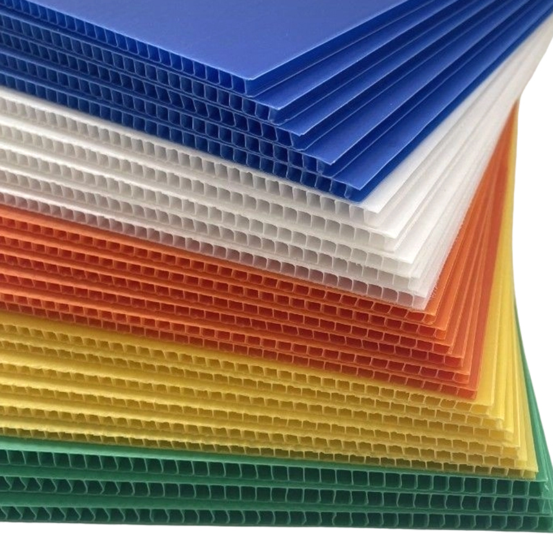 Waterproof PP Corrugated Twinwall Sheet