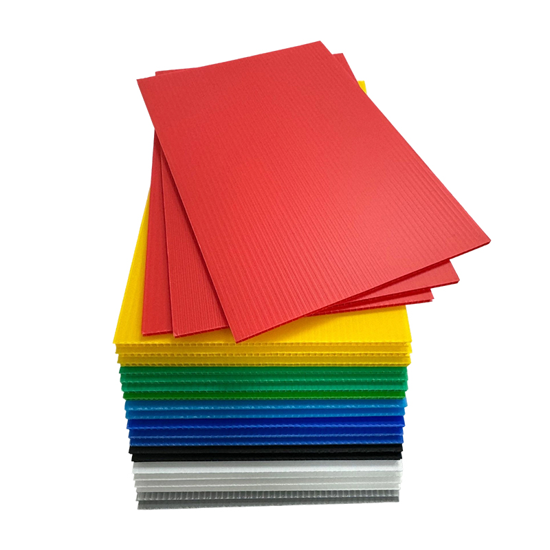 Anti-static PP Corrugated Plastic Sheet for Warehouse Divider
