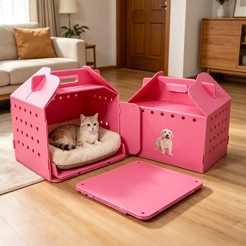Corrugated Plastic Pet Carrier