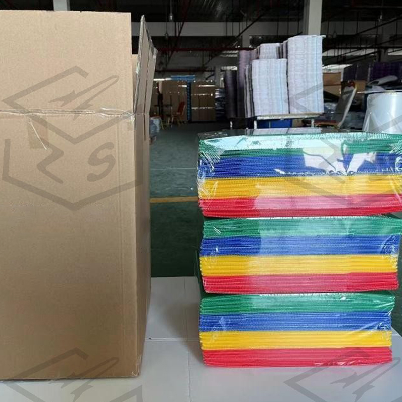 Plastic Office Desk Privacy Panels for Students Classroom