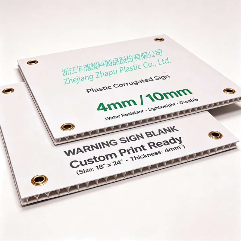 Eco-friendly Waterproof Corrugated Plastic Yard Sign